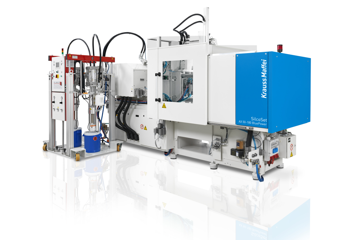 V rámci programu SilcoSet nabízí KraussMaffei svým zákazníkm hydraulické, elektrické a hybridní stroje