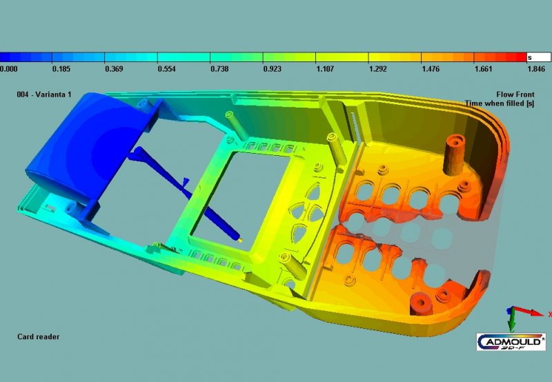 Nov update softwaru pro analzu vstikovn plast Cadmould 3D-F: jet rychlej, jet jednodu prce s konstrukc
