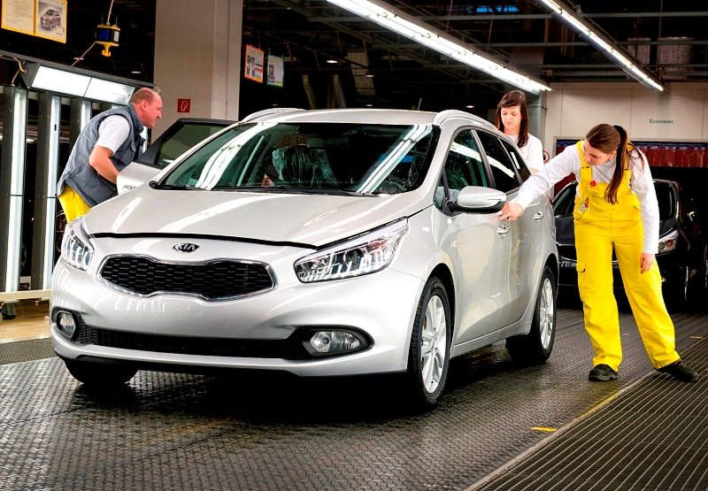Kia Motors Slovakia doshla v roce 2012 trby ve vi 3,919 miliardy EUR