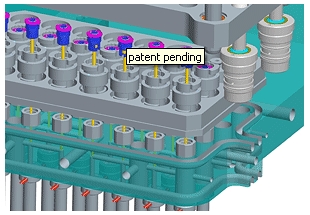 Mechanick veden uzavracch systm na jedn vodic desce se samostatnm seizovnm (patentovno)