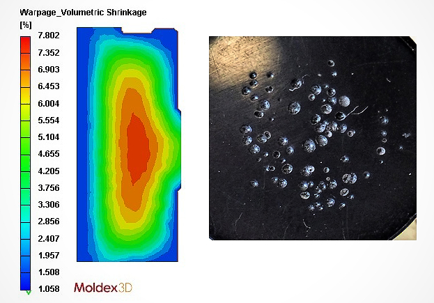Hloubkov Moldex3D analza formy ped vrobou od spolenosti SimulPlast