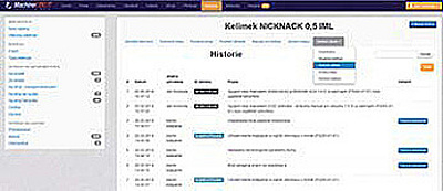 MachineLOG IT - historie aktivit MachineLOG IT - historie aktivit