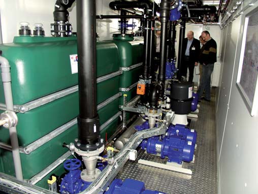 Zákaznická přejímka modulární energetické centrály ve výrobním závodě ONI v Lindlaru Zákaznická přejímka modulární energetické centrály ve výrobním závodě ONI v Lindlaru