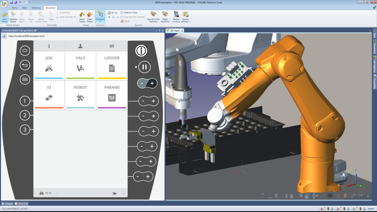 St&auml;ubli představuje St&auml;ubli Robotics Suite 2016