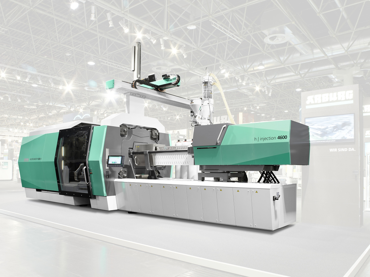 Nov&yacute; hybridn&iacute; Allrounder 1120 H od firmy Arburg s uzav&iacute;rac&iacute; silou 6 500 kN, s nov&yacute;m designem a nov&yacute;m ř&iacute;zen&iacute;m Gestica lze objedn&aacute;vat od prezentace na veletrhu Fakuma 2017.