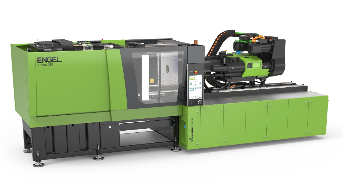 Výrobou konektorových krytov dokazuje nový e-mac 280 na veľtrhu Fakuma svoju výkonnosť. Výrobou konektorových krytov dokazuje nový e-mac 280 na veľtrhu Fakuma svoju výkonnosť.