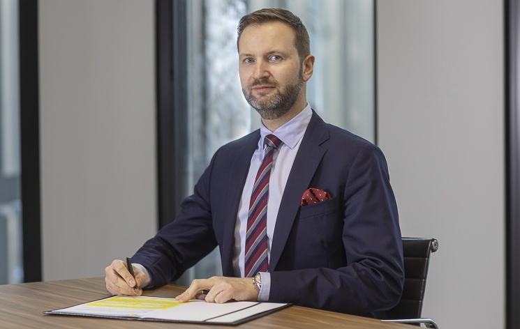 Predseda predstavenstva skupiny Unipetrol Tomasz Wiatrak Predseda predstavenstva skupiny Unipetrol Tomasz Wiatrak