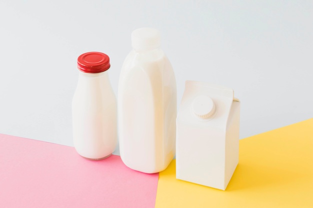 Plastové obaly mliečnych produktov