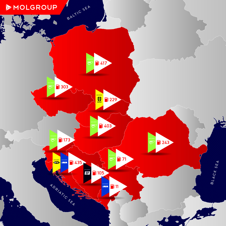 Slovnaft, a.s. a skupina MOL - sieť čerpacích staníc v Poľsku Slovnaft, a.s. a skupina MOL - sieť čerpacích staníc v Poľsku