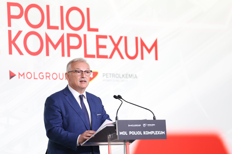 Zsolt Hernádi, Chairman and CEO of MOL Group.